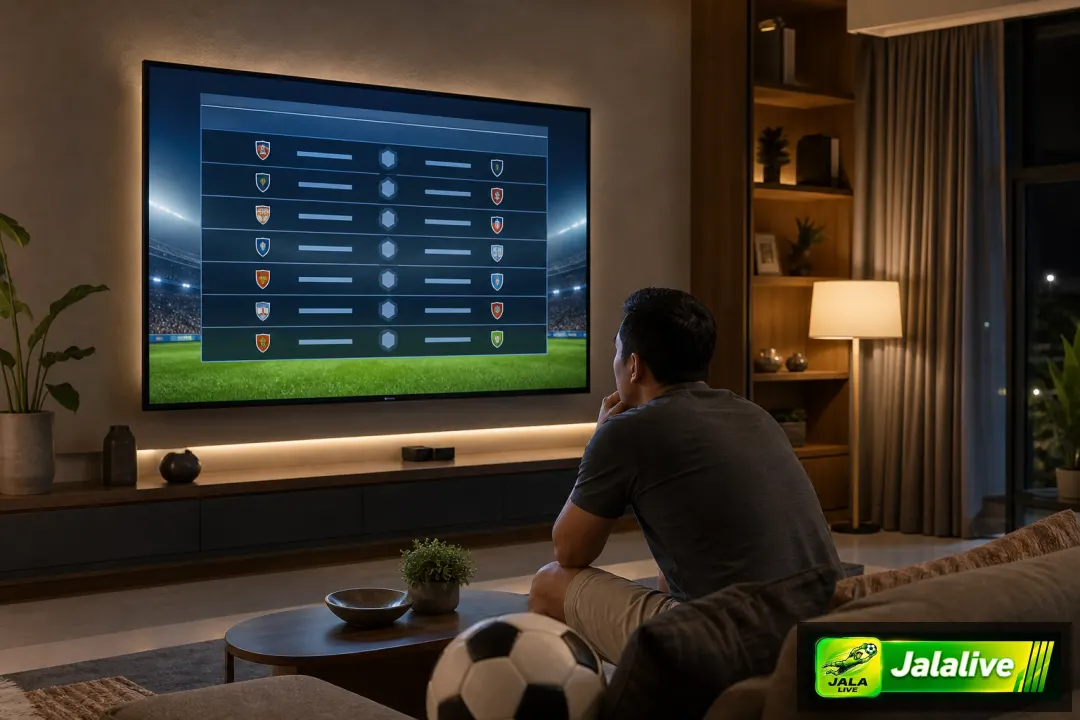 Ilustrasi sepak bola Jalalive