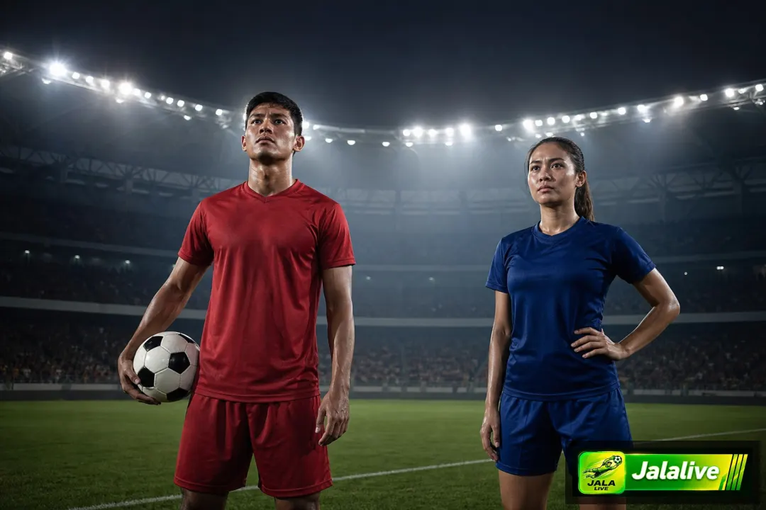 Ilustrasi sepak bola Jalalive