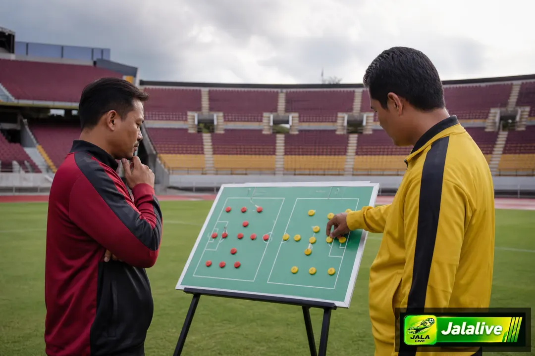 Ilustrasi sepak bola Jalalive