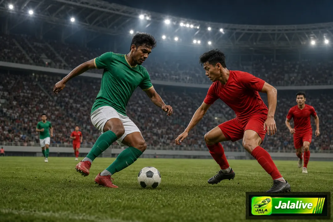 Ilustrasi sepak bola Jalalive